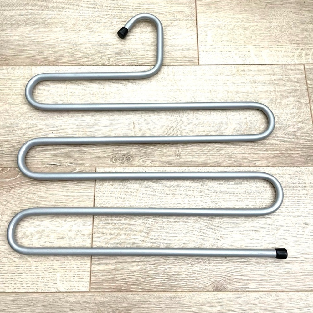 Silver Multi-Layer Hanger, 5-tier pants hanger, NWOT